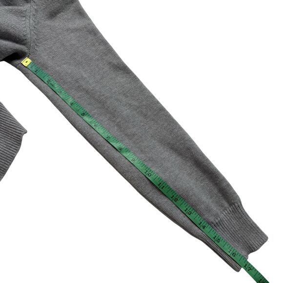 LIFE IS GOOD Yellow Daisy Dog Gray Hooded Sweater Size Small Womens Pullover - Picture 10 of 10